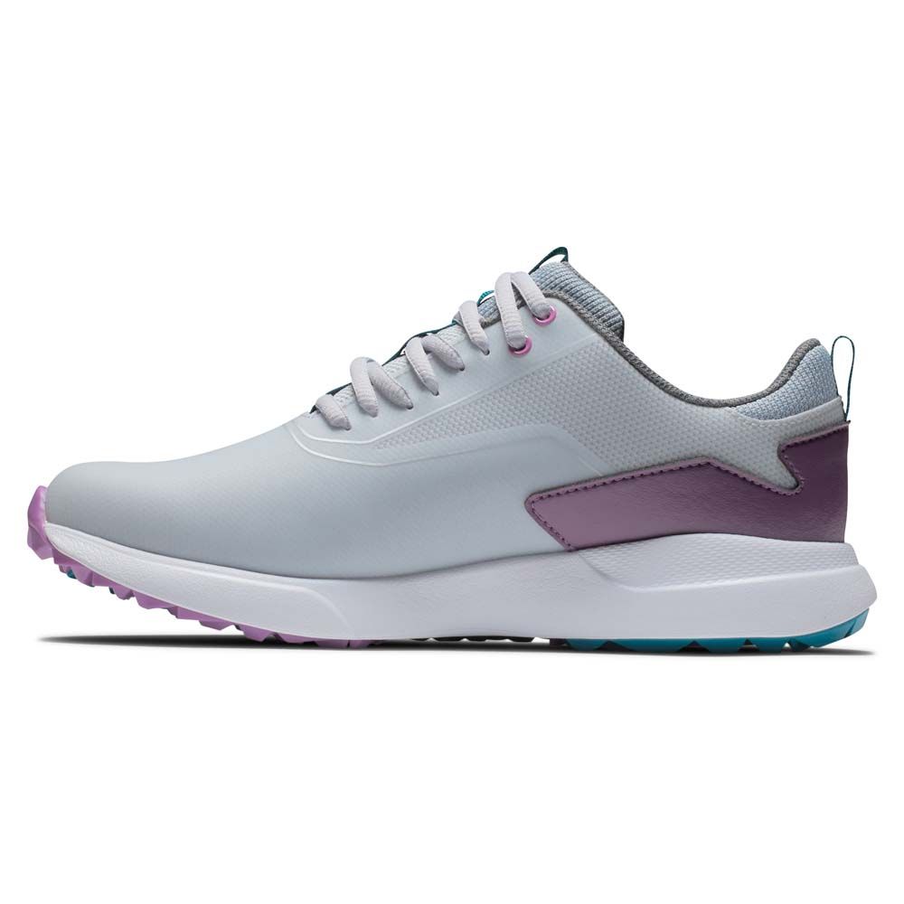 FOOTJOY Footjoy Ladies Performa Golf Shoes Grey Purple 99204