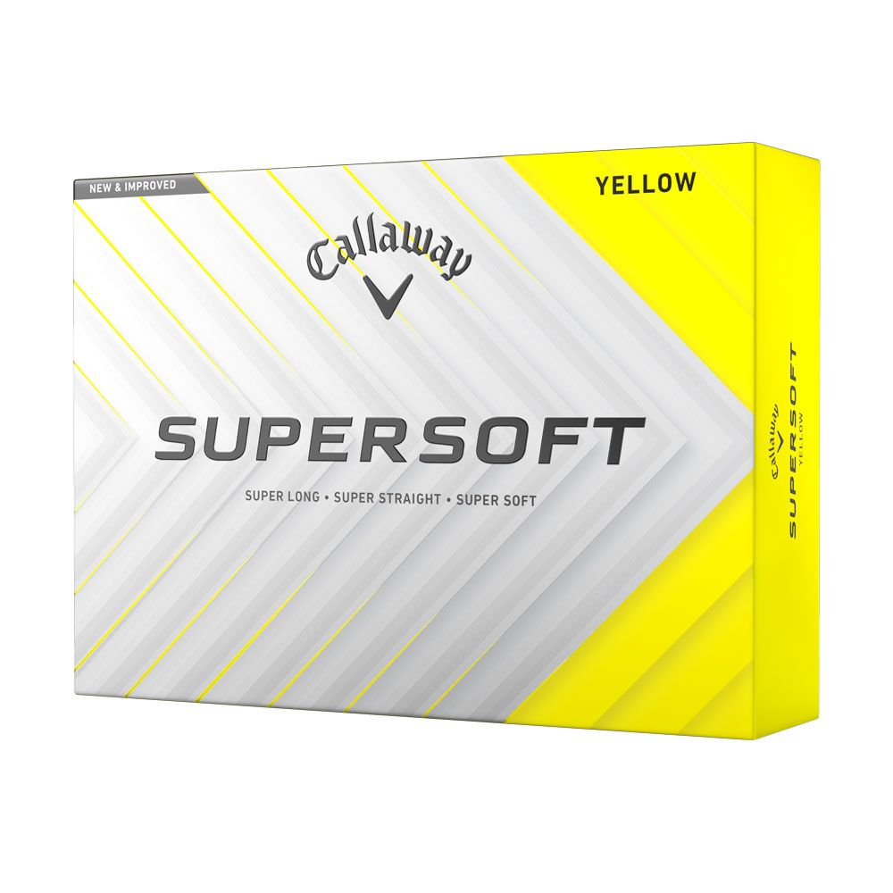 CALLAWAY Callaway Supersoft Yellow Dozen Golf Balls