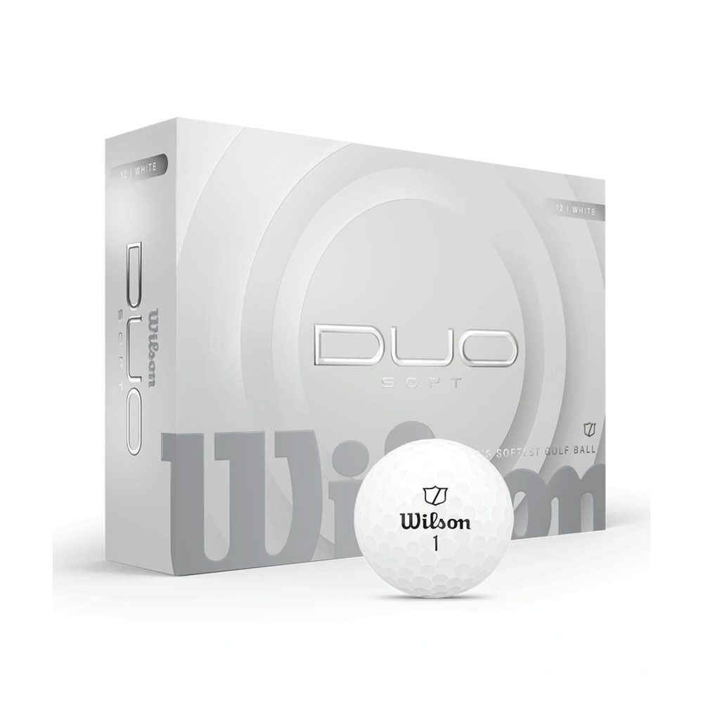 WILSON Wilson Duo Soft White Golf Balls 2025