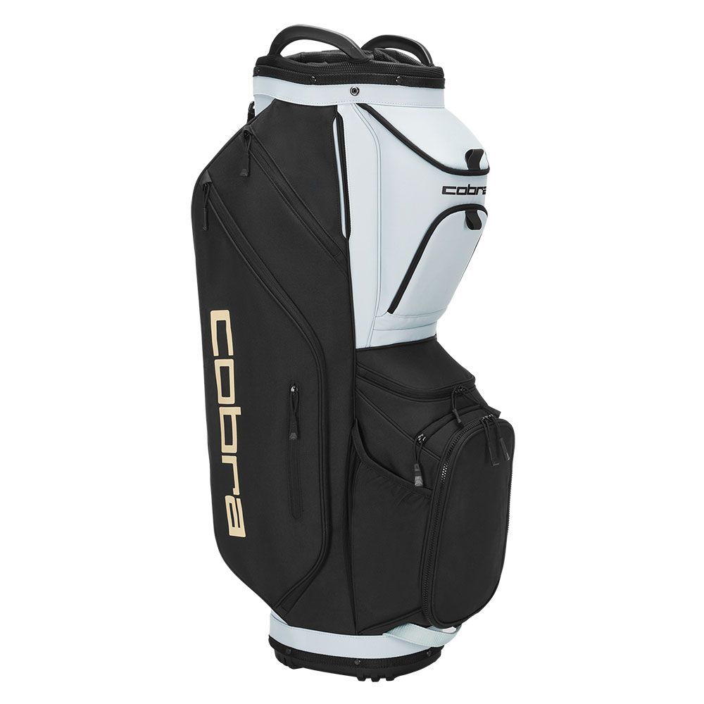 COBRA Cobra Ultralight Pro Cart Bag Black Champagne