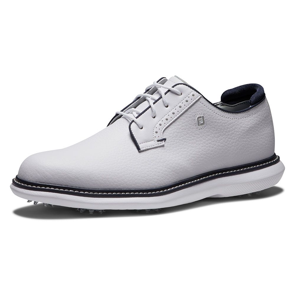 FOOTJOY Footjoy Traditions Blucher Golf Shoes White 57938