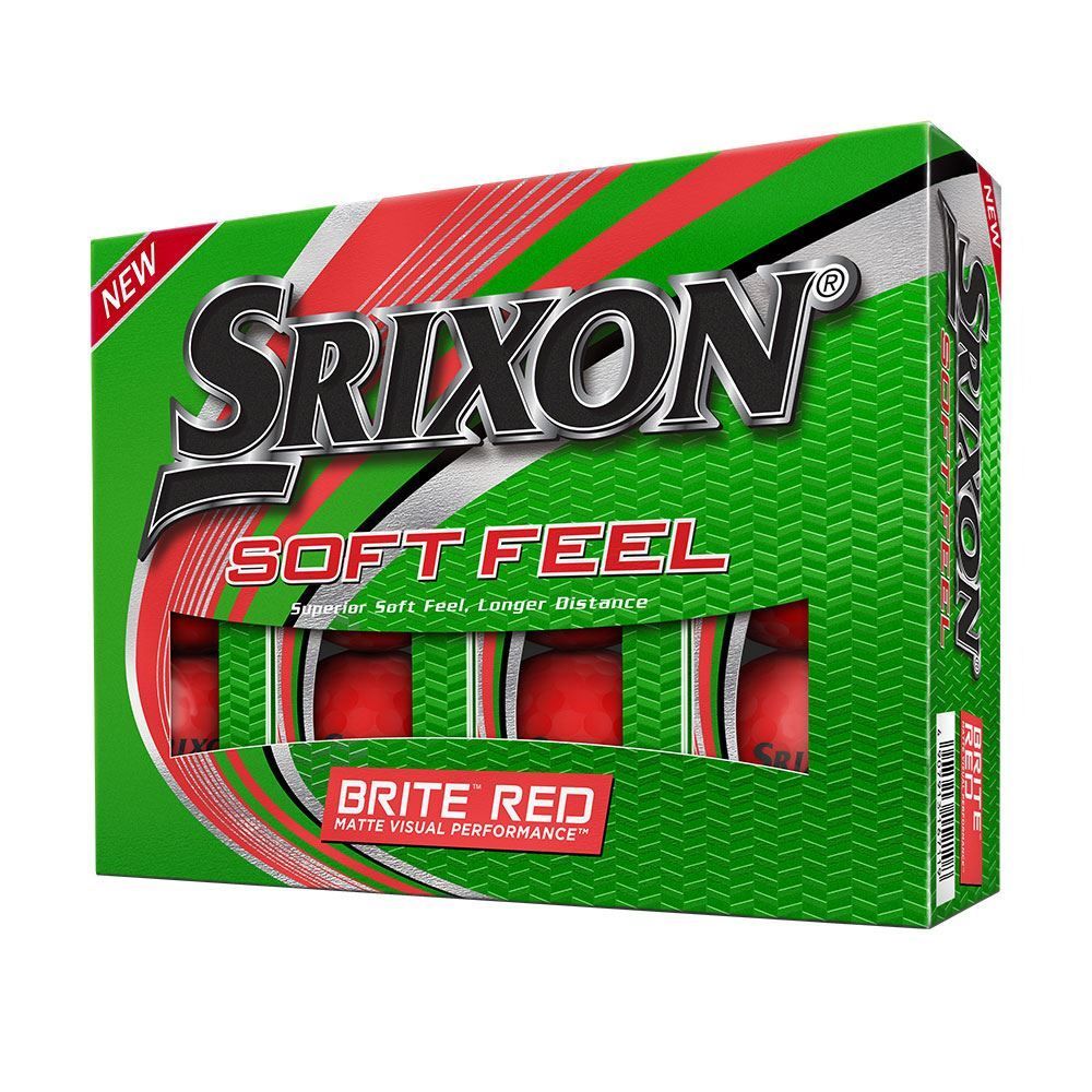 SRIXON Srixon Soft Brite Red Golf Balls