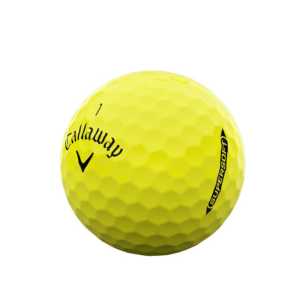 CALLAWAY Callaway Supersoft Yellow Dozen Golf Balls