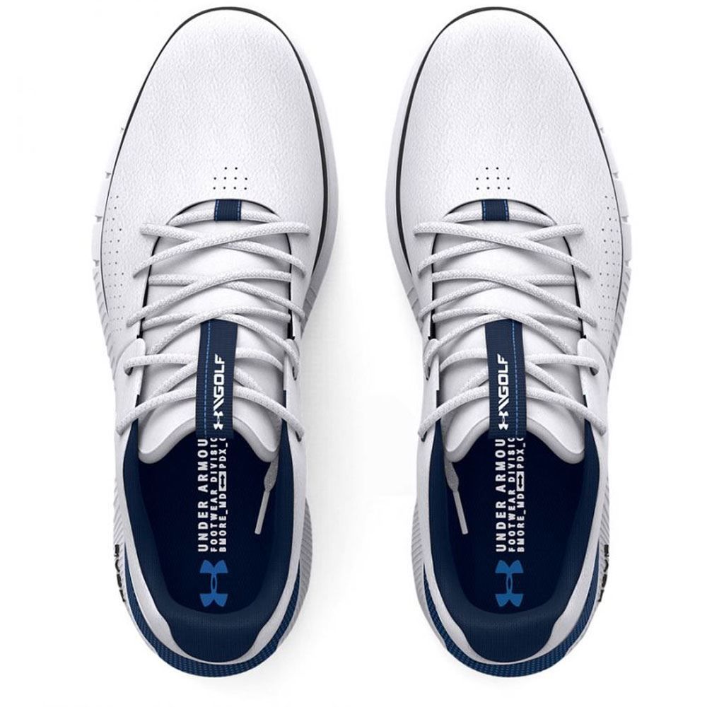 UNDER ARMOUR Under Armour HOVR Fade 2 Spikeless Golf Shoes White Navy 3026970