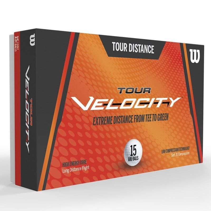 WILSON Wilson Tour Velocity Distance 15 Pack Golf Balls