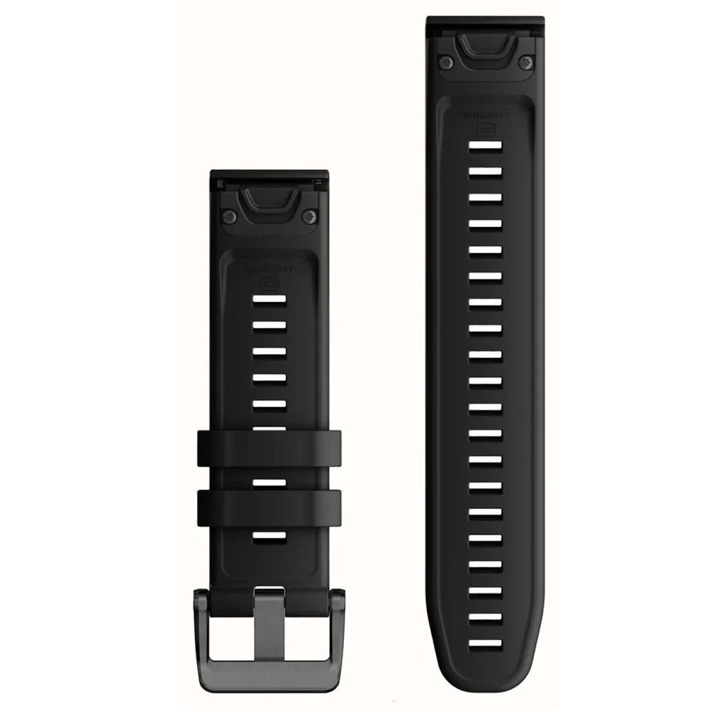 GARMIN Garmin QuickFit 22mm Watch Strap Black Silicone