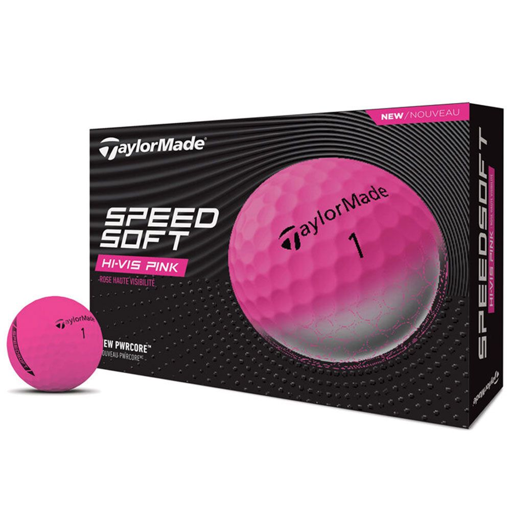 TAYLORMADE TaylorMade SpeedSoft Golf Balls Pink