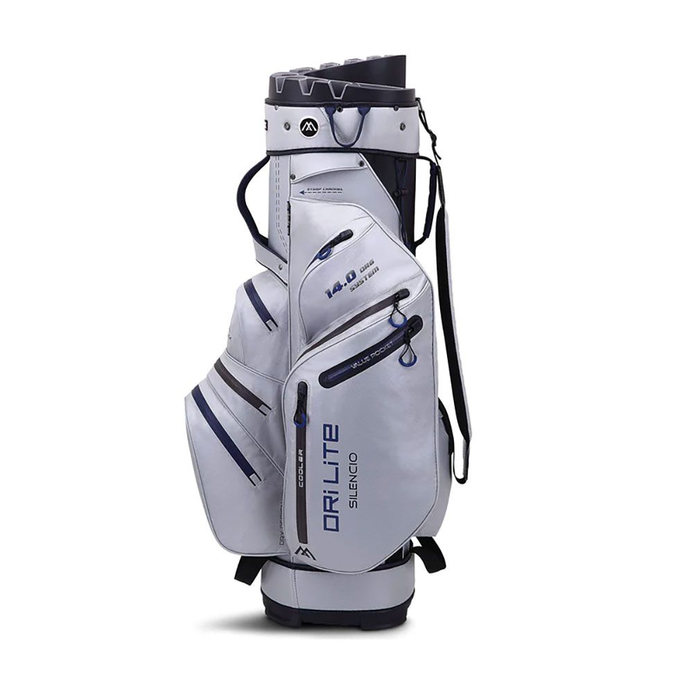 BIG MAX Big Max DRI LITE Silencio 2 Org Cart Bag Silver/Navy