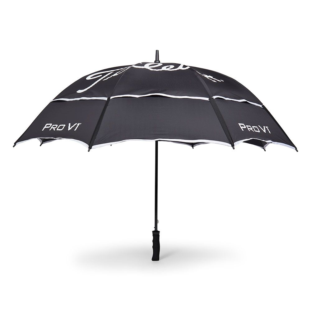 TITLEIST Titleist Tour Double Canopy Umbrella Black/White