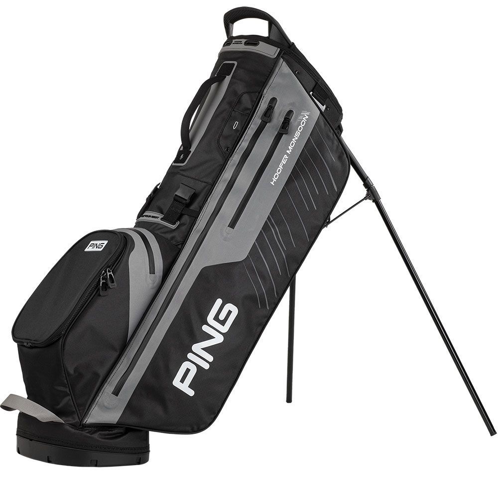 PING Ping Hoofer Monsoon 231 Stand Bag BLK/IRN