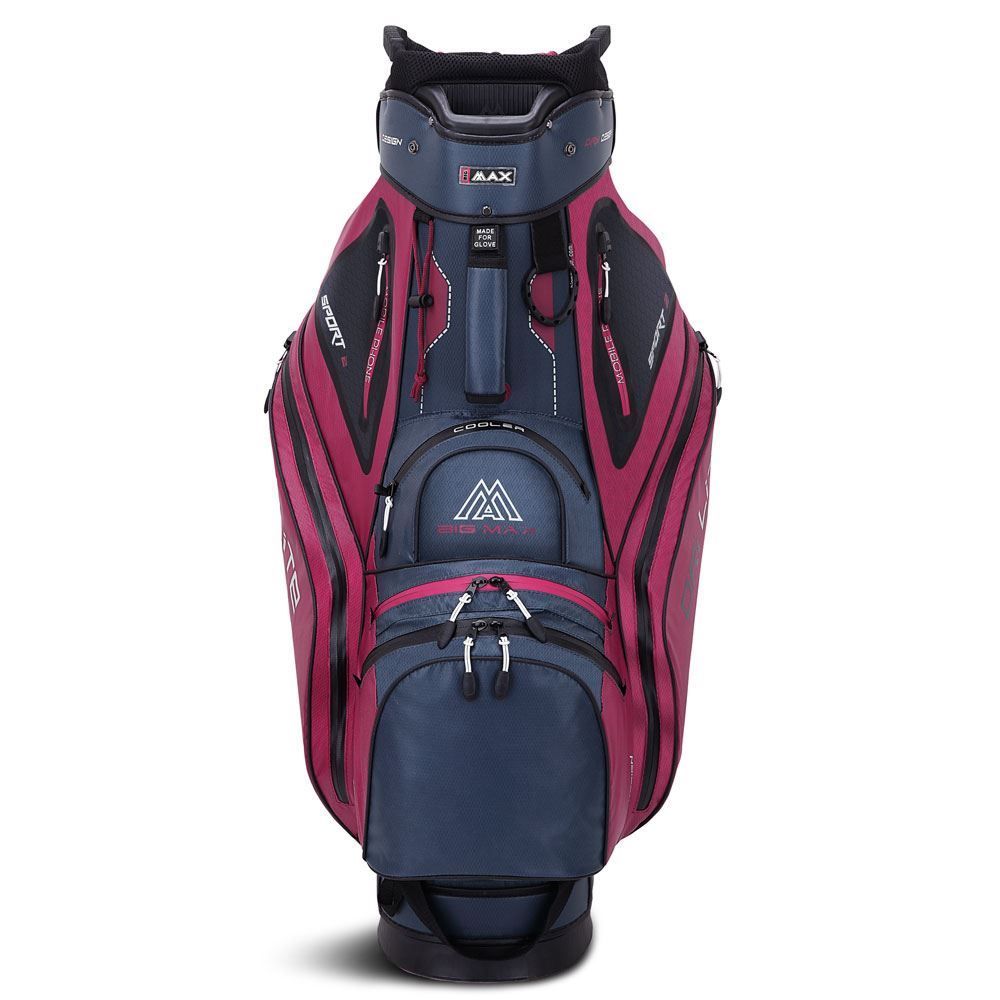 BIG MAX Big Max DRI LITE Sport 2 Cart Bag Blueberry Merlot