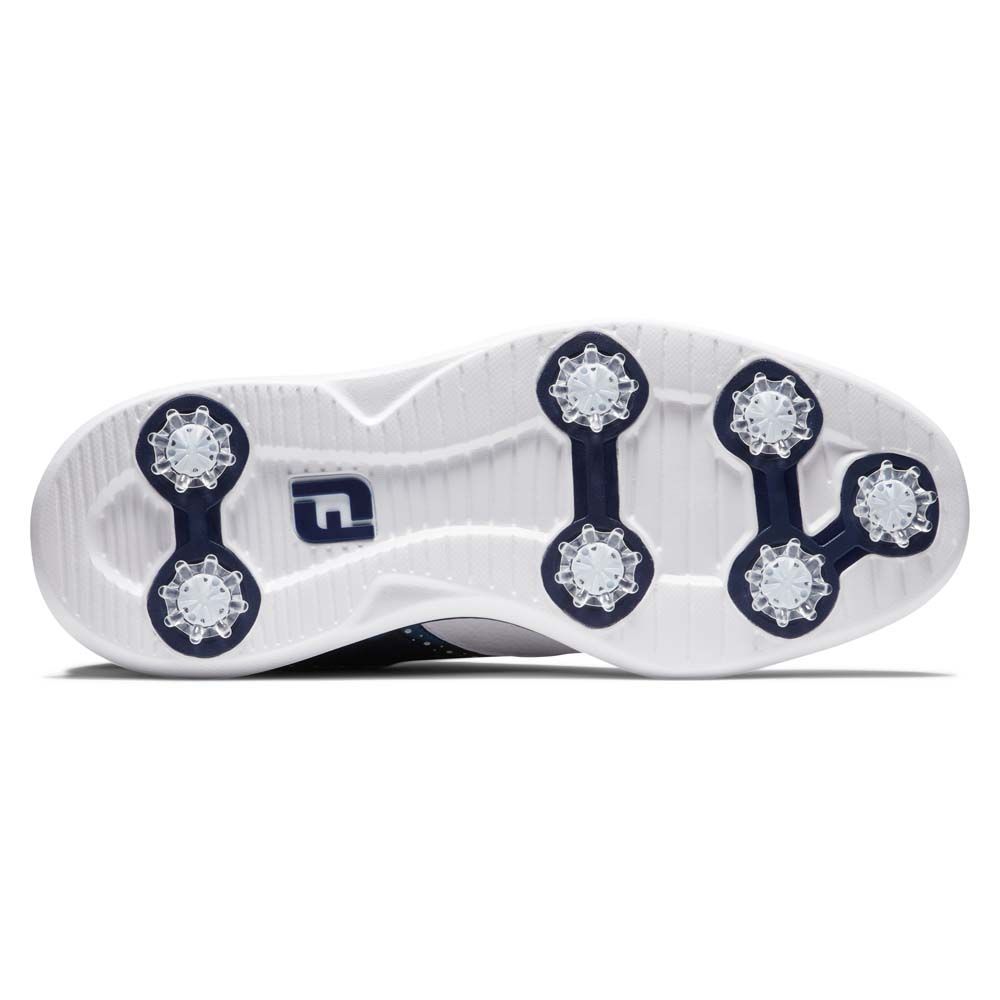 FOOTJOY Footjoy Traditions Golf Shoes White Navy Multi 57945