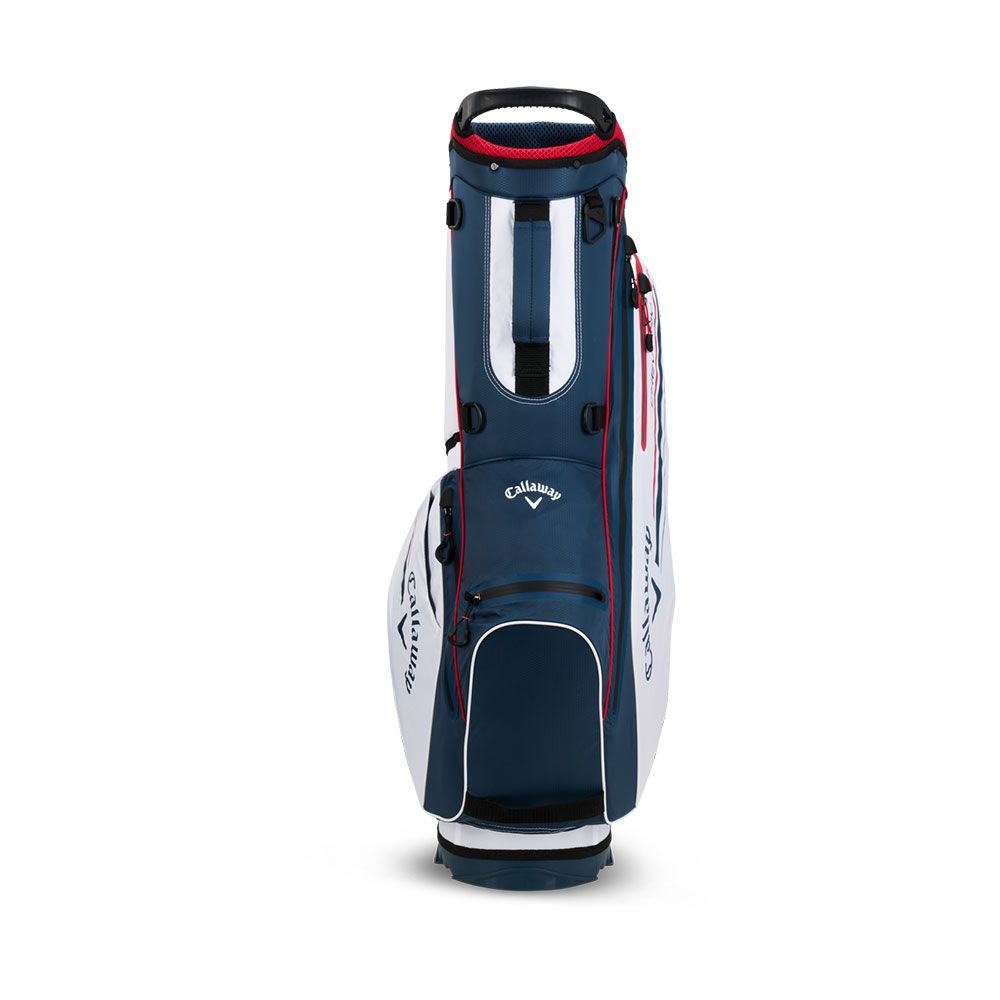 CALLAWAY Callaway Chev Dry Stand Bag - WHT/NVY/RED 2024