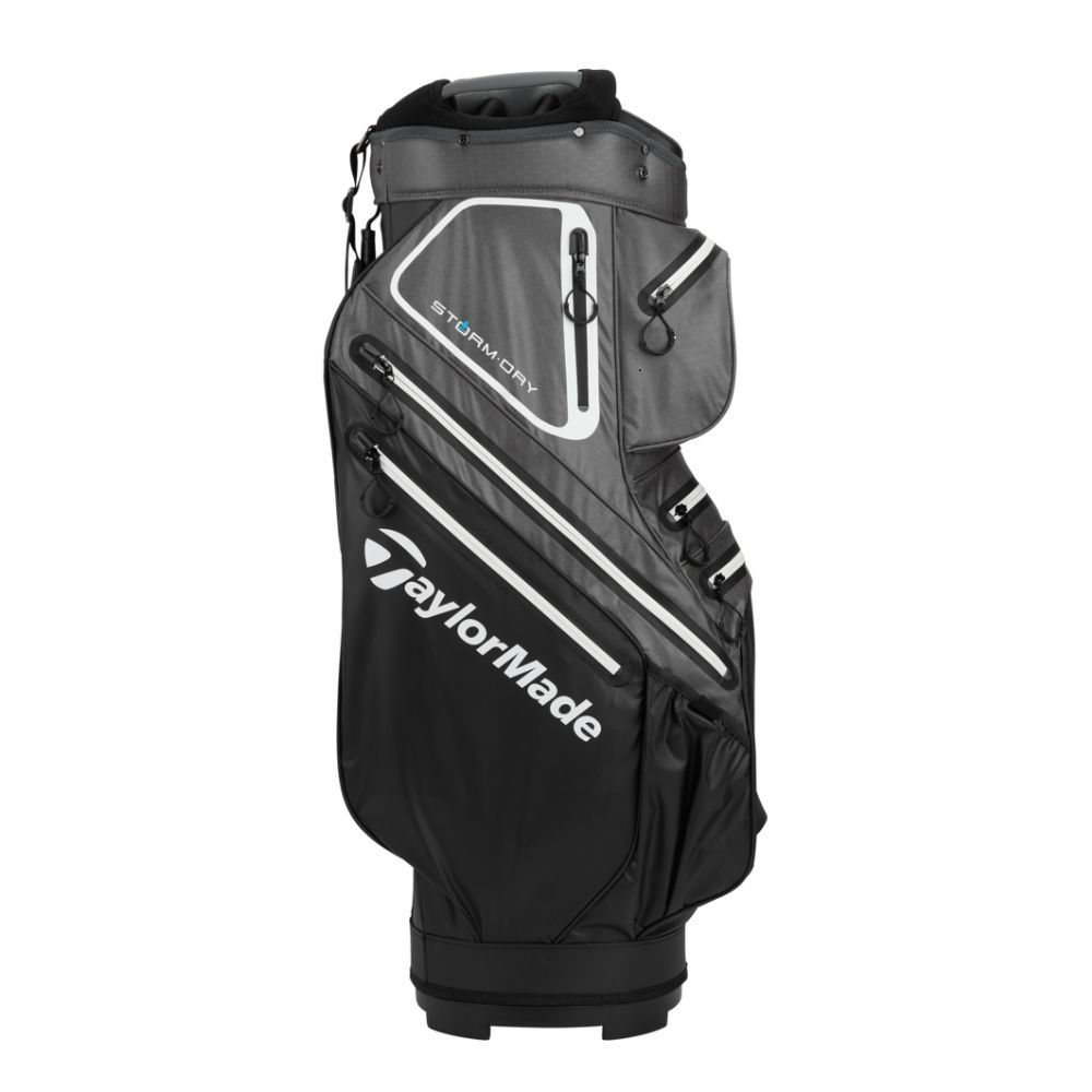 TAYLORMADE TaylorMade Storm Dry Waterproof Cart Bag - BLK/GRY/WHT