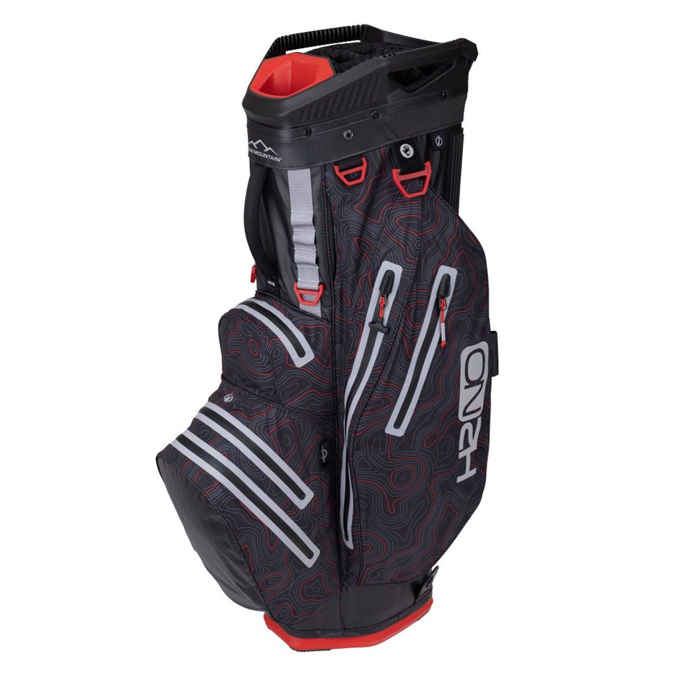 SUN MOUNTAIN Sun Mountain H2NO Adventure Cart Bag Black Red