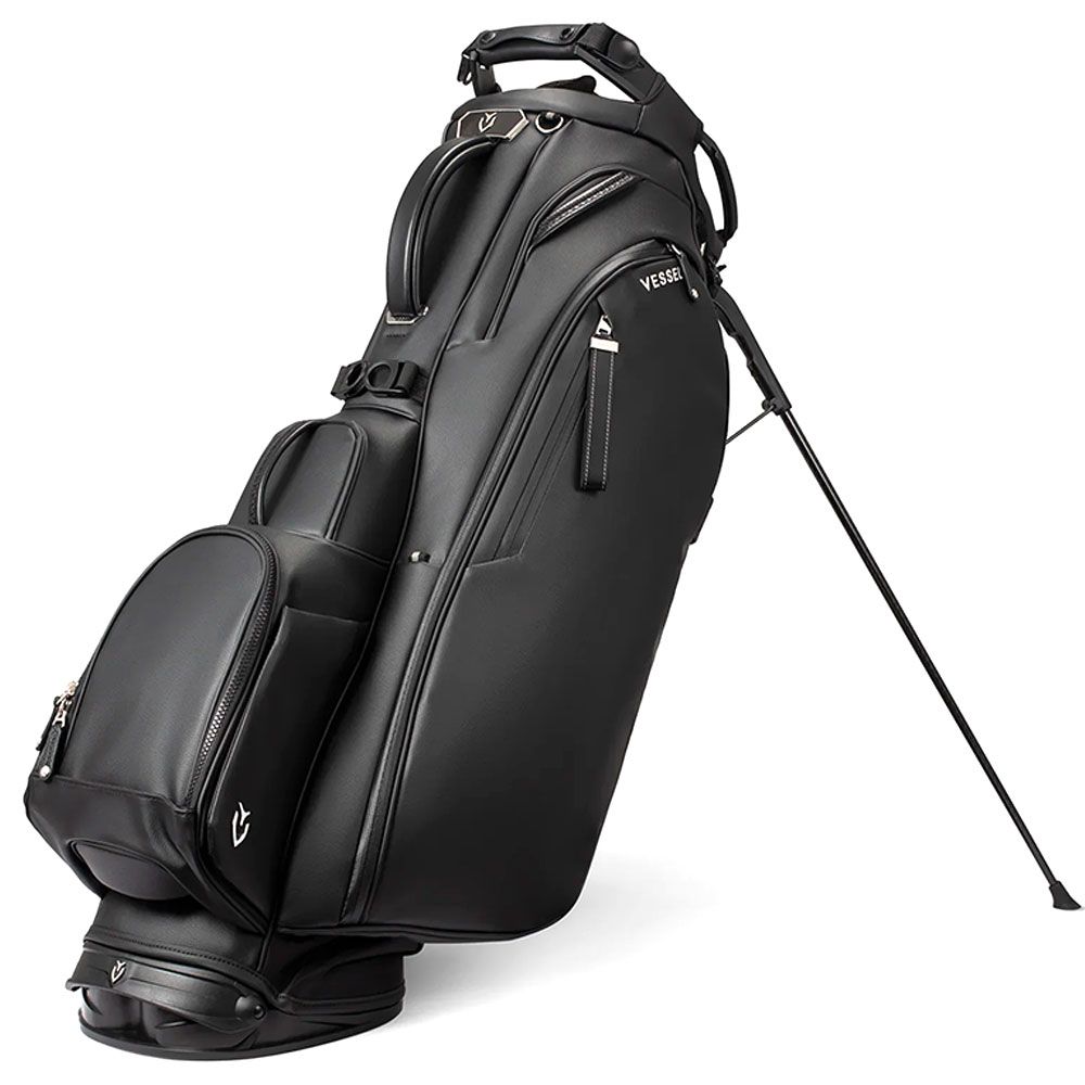 VESSEL Vessel Player V Pro 7-Way Stand Bag Pebbled Black