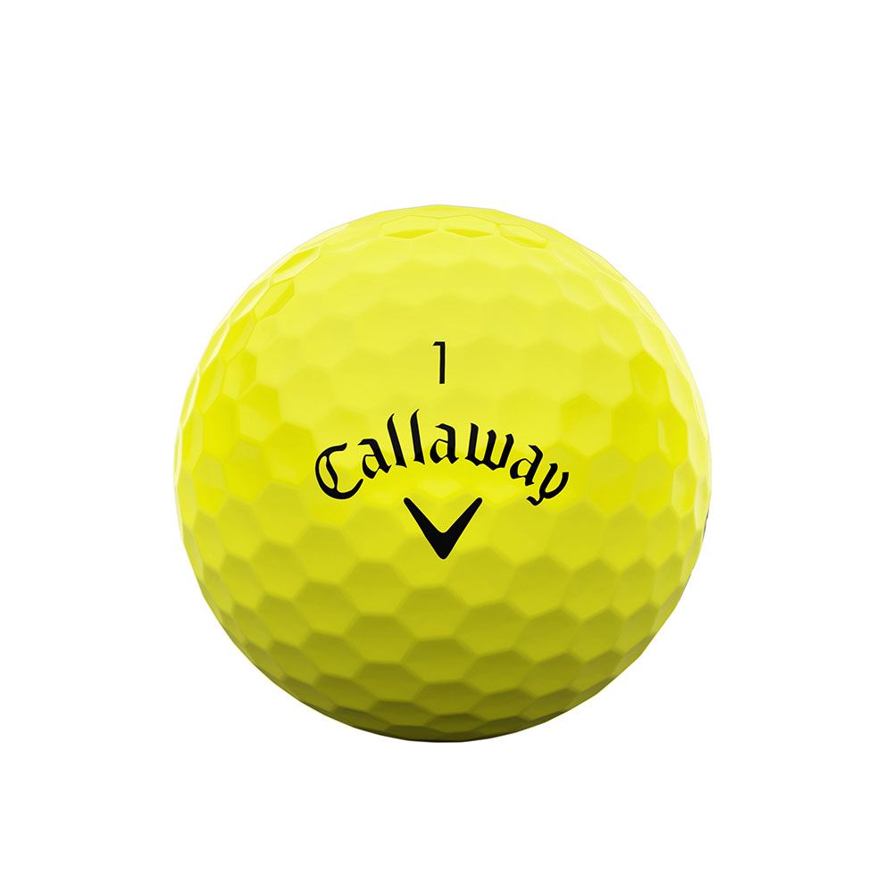 CALLAWAY Callaway Warbird Distance Yellow Dozen Golf Balls