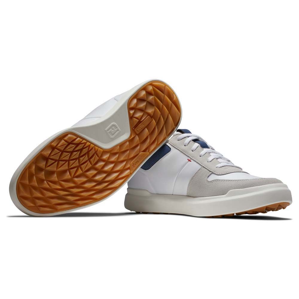 FOOTJOY FootJoy Contour Casual Golf Shoes White Grey 54374