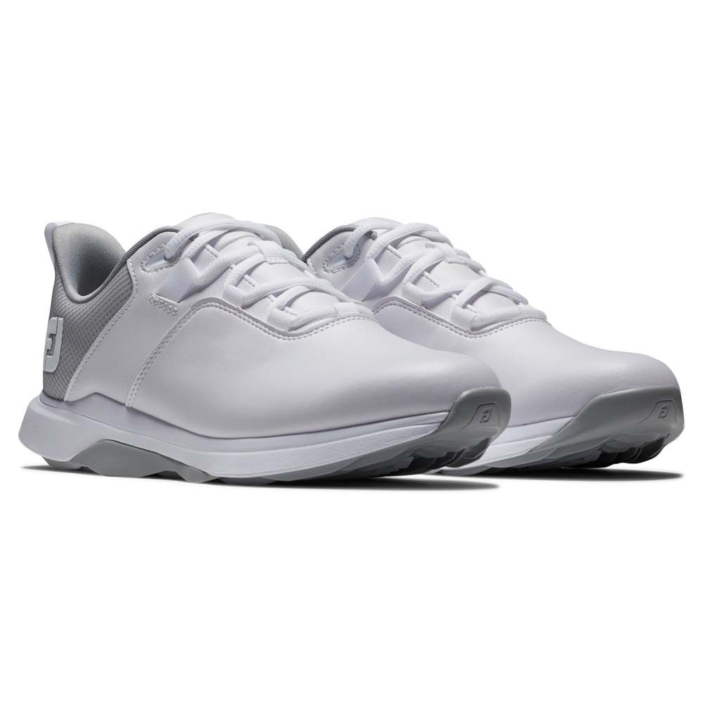 FOOTJOY Footjoy Ladies PROLITE Golf Shoes White Grey 98205