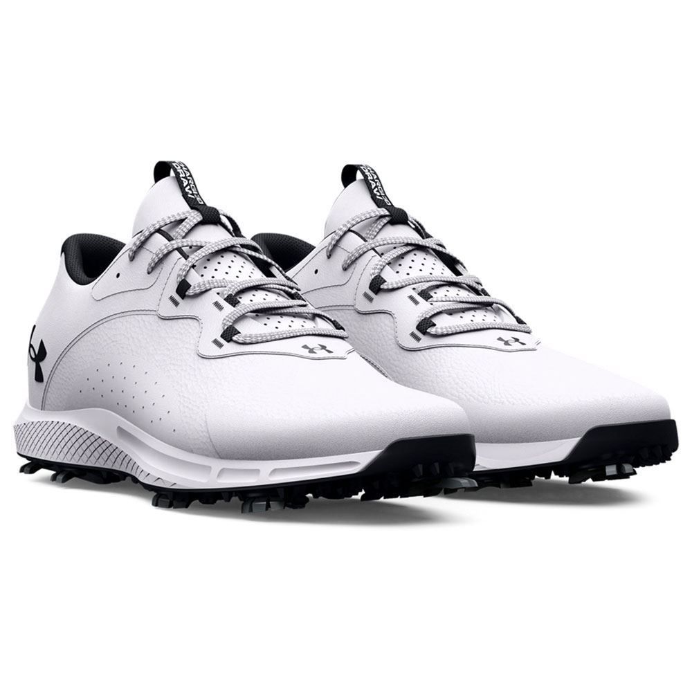 UNDER ARMOUR Under Armour Charged Draw 2 Wide Golf Shoes White 3026401