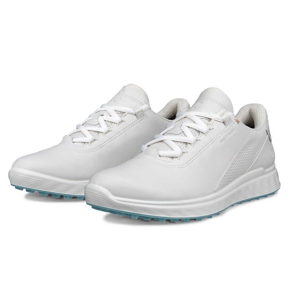 ECCO Ecco Womens S Casual Golf Shoes White