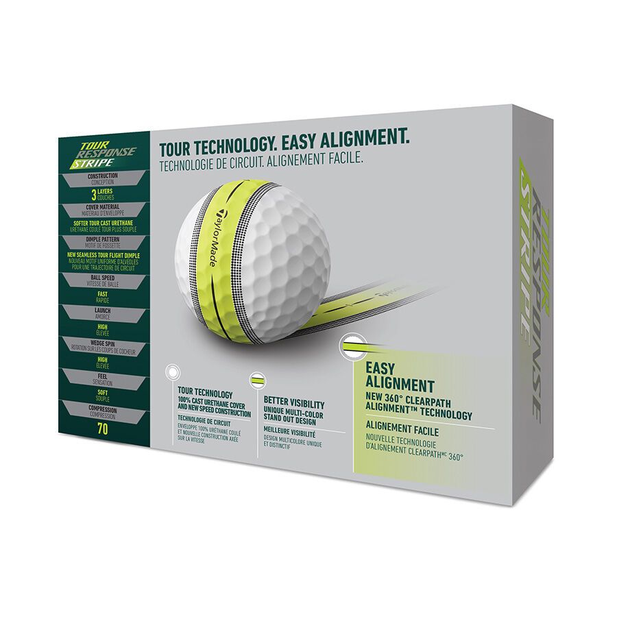 TAYLORMADE Taylormade Tour Response Stripe Multipack Golf Balls 2023