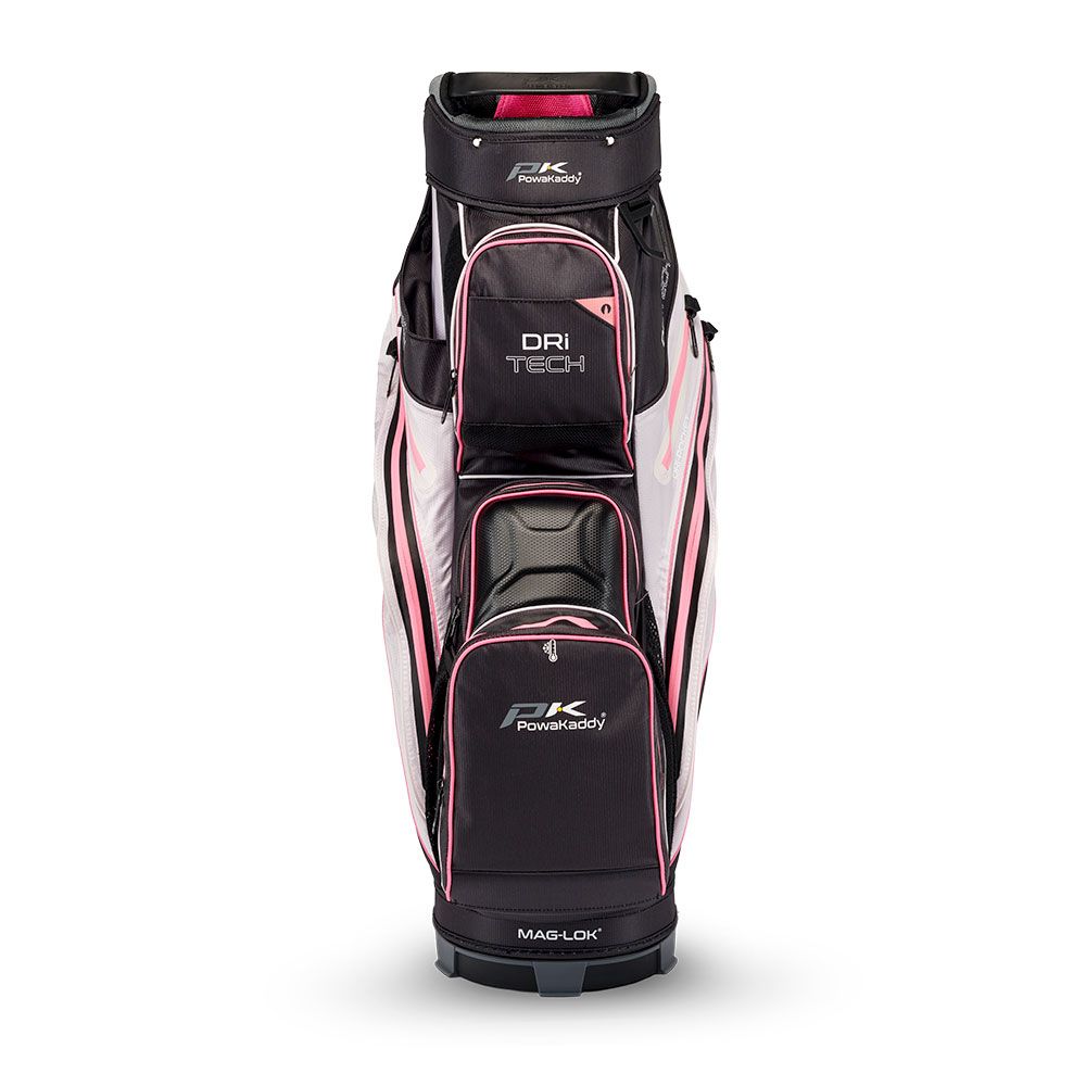 POWAKADDY Powakaddy Dri-Tech Cart Bag Black Pink 2025