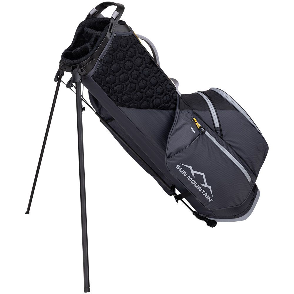 SUN MOUNTAIN Sun Mountain E-Lite Stand Bag Black Steel Gold