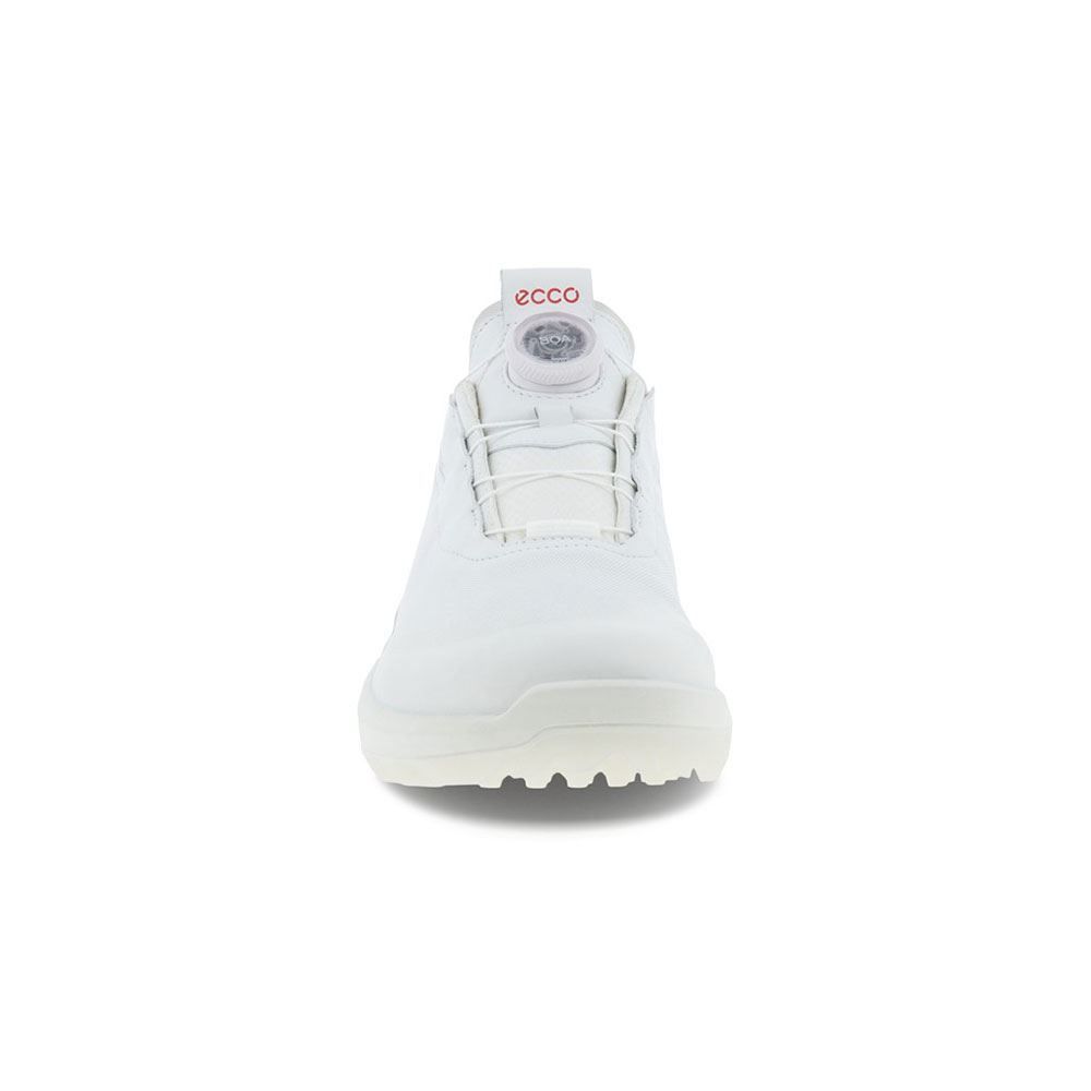 ECCO Ecco Ladies Golf Shoes Biom H4 White Concrete 108613 54322