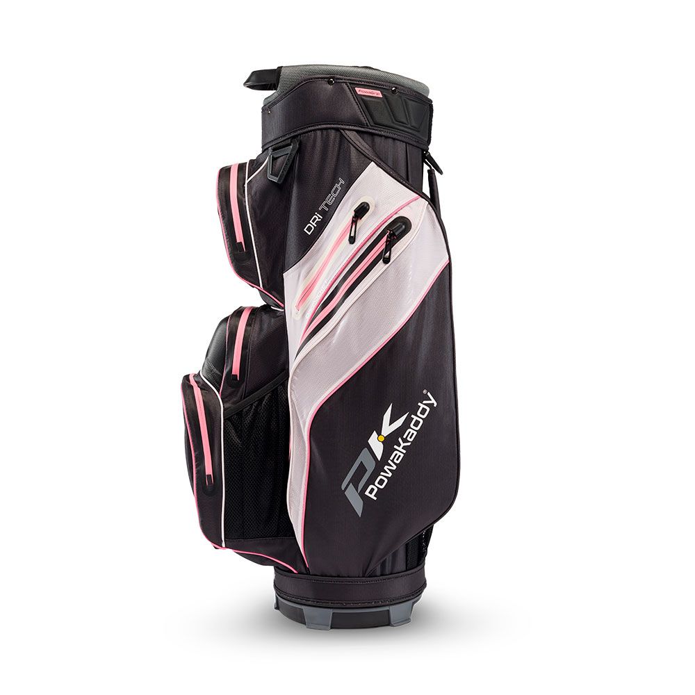 POWAKADDY Powakaddy Dri-Tech Cart Bag Black Pink 2025