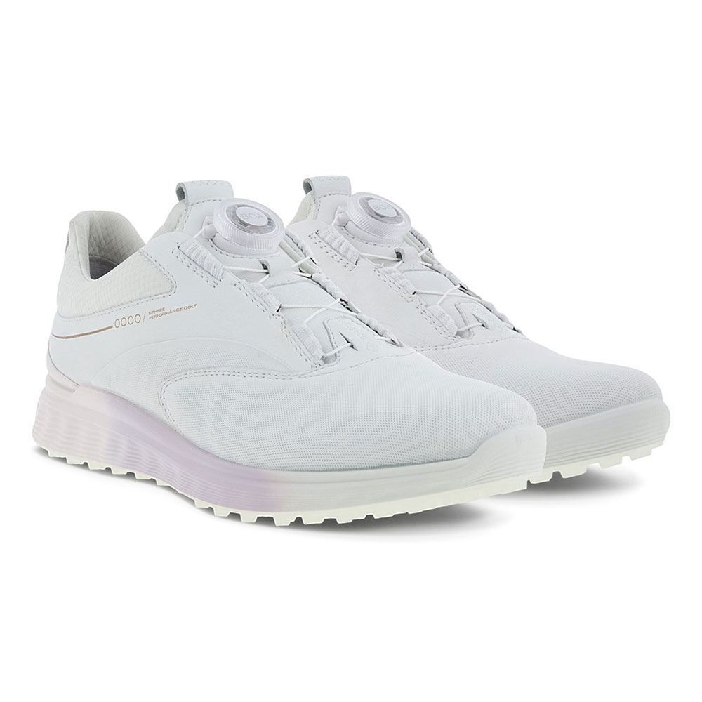 ECCO Ecco Ladies Golf Shoes S-Three White 102973 60621