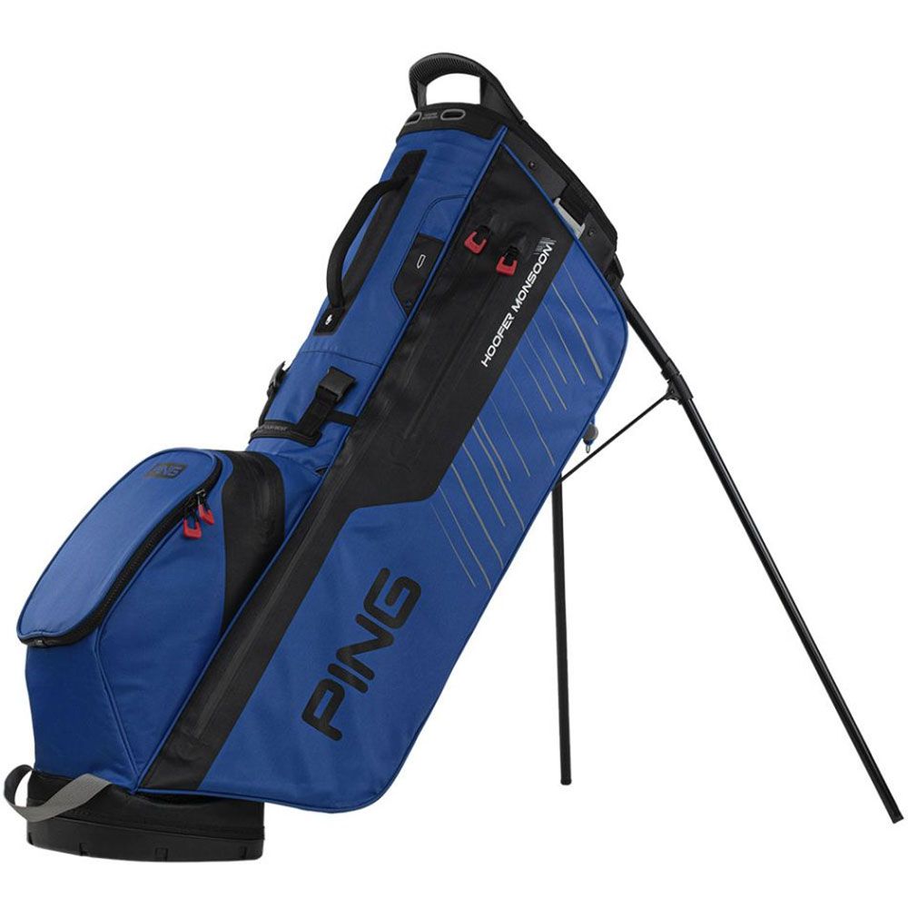 PING Ping Hoofer Monsoon 231 Stand Bag BLU/BLK