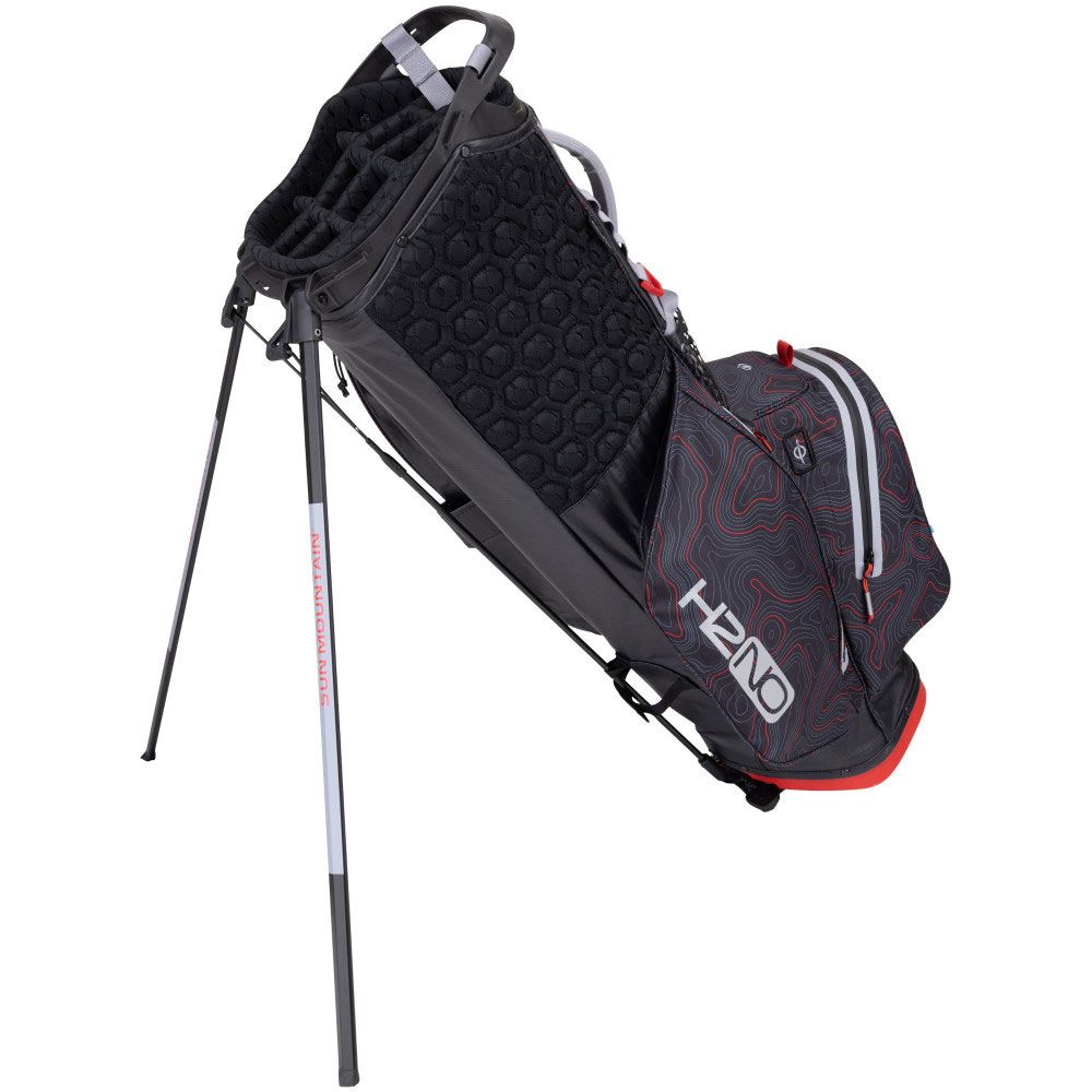 SUN MOUNTAIN Sun Mountain H2NO Adventure Stand Bag Black Red