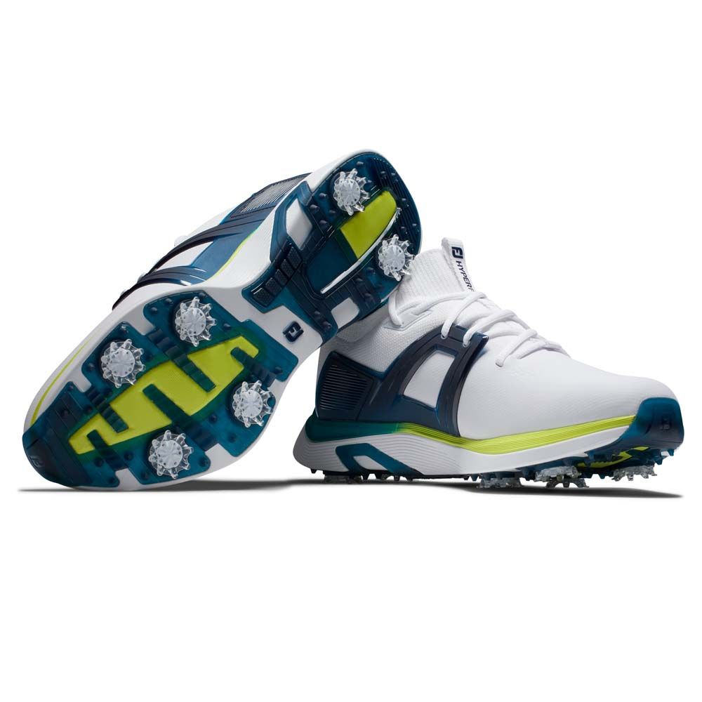 FOOTJOY Footjoy Hyperflex Golf Shoes White Lime Navy 51075