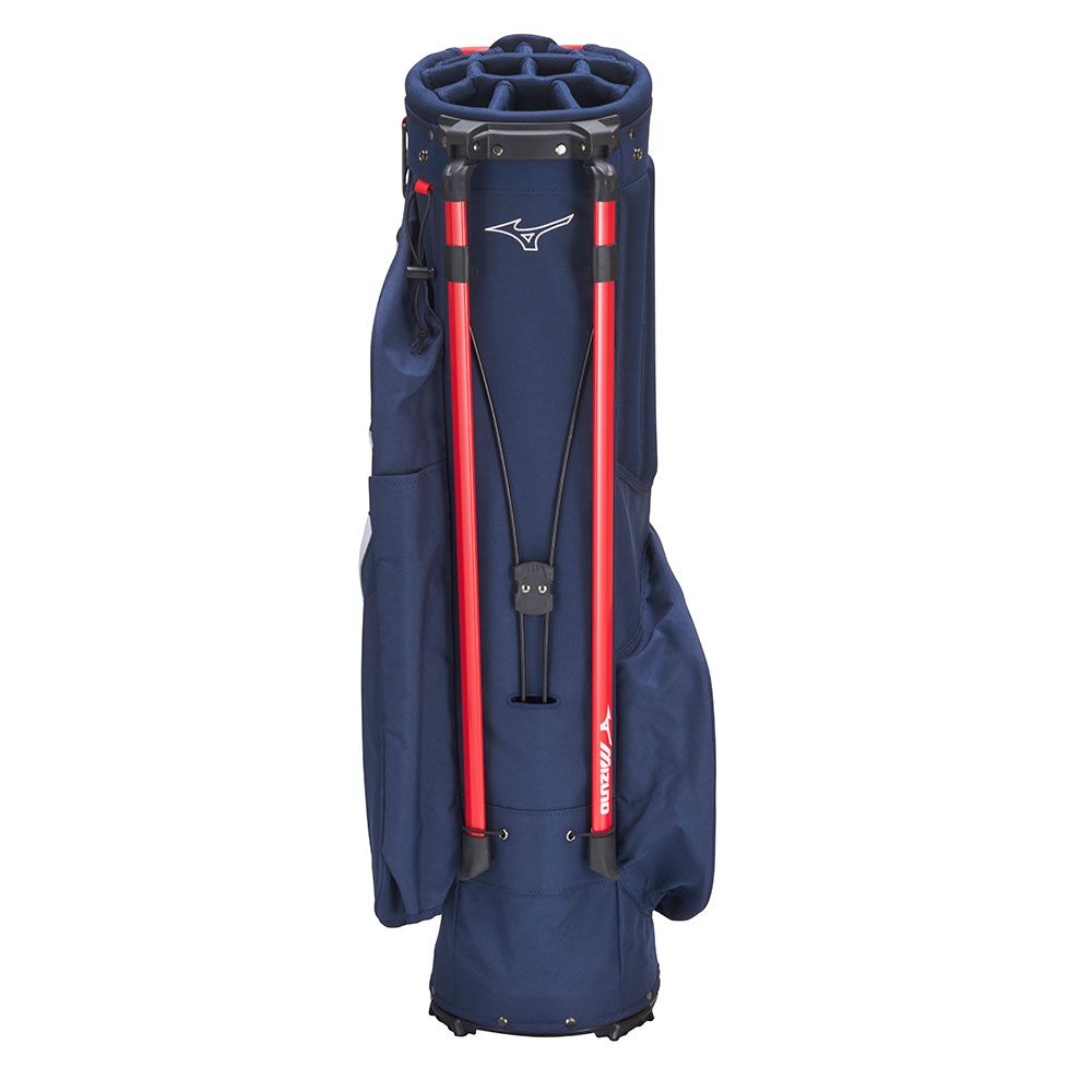 MIZUNO Mizuno BR-DX Stand Bag Navy Red