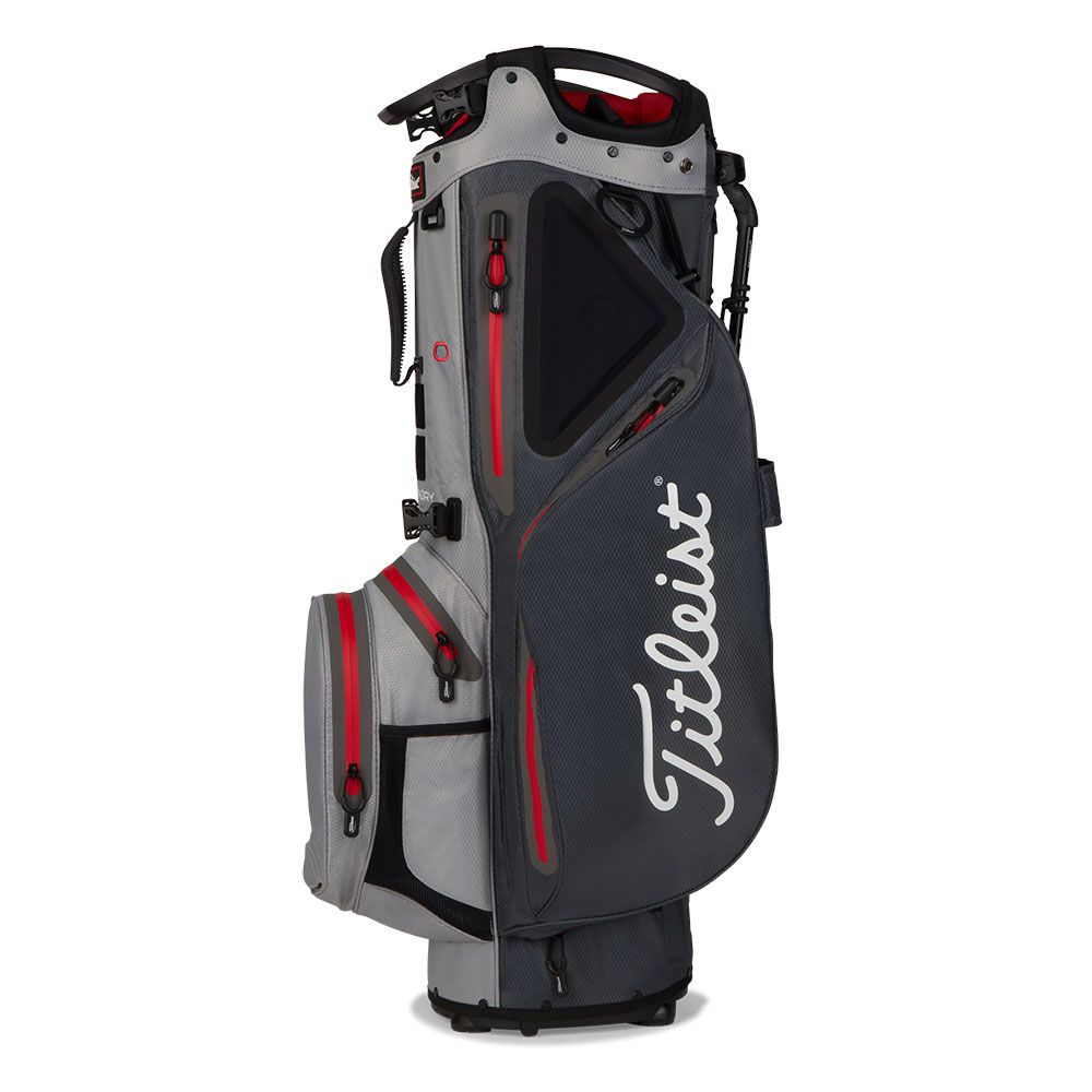 TITLEIST Titleist Hybrid 14 STADRY Carry Bag - CHAR/GRY/RED