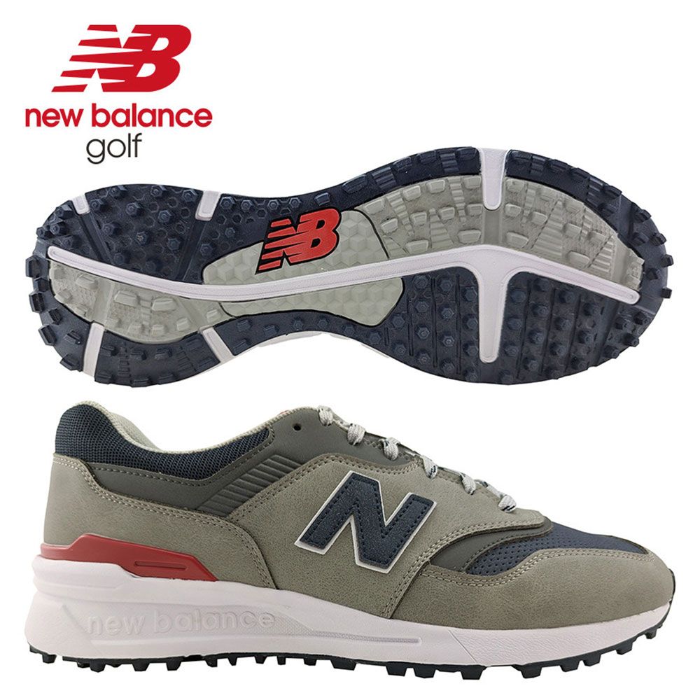 NEW BALANCE New Balance 997 SL Golf Shoes Navy Grey MG997S