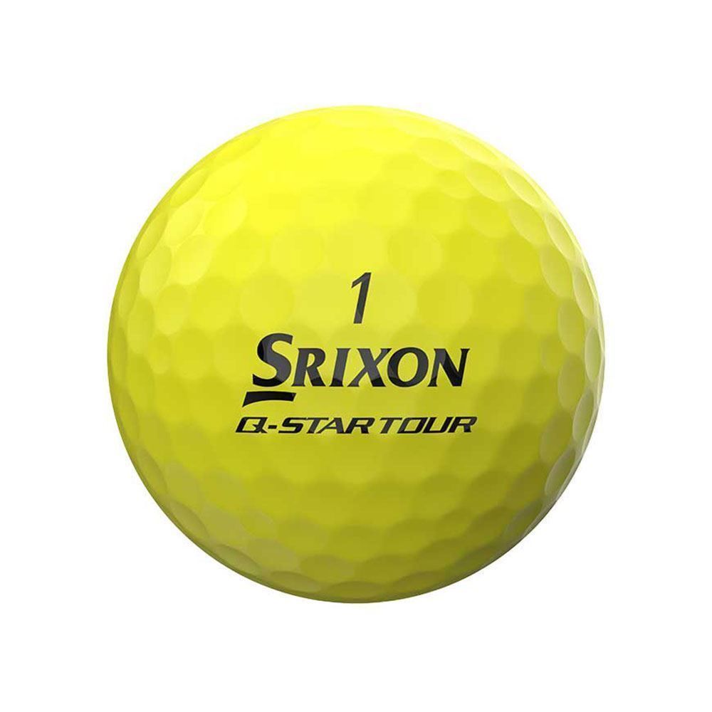 SRIXON Srixon Q Star Tour Divide Yellow/Red Golf Balls