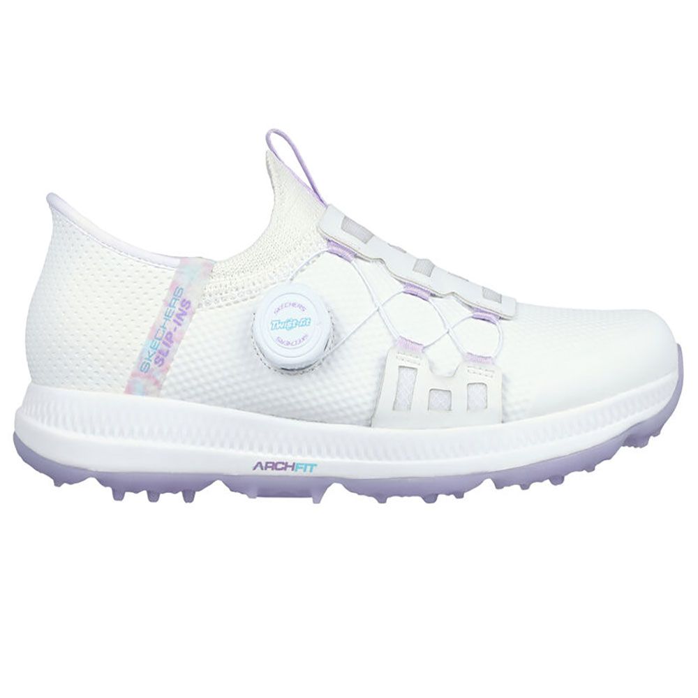 SKECHERS Skechers Elite 5 Slip ins WHT/LAV 123062