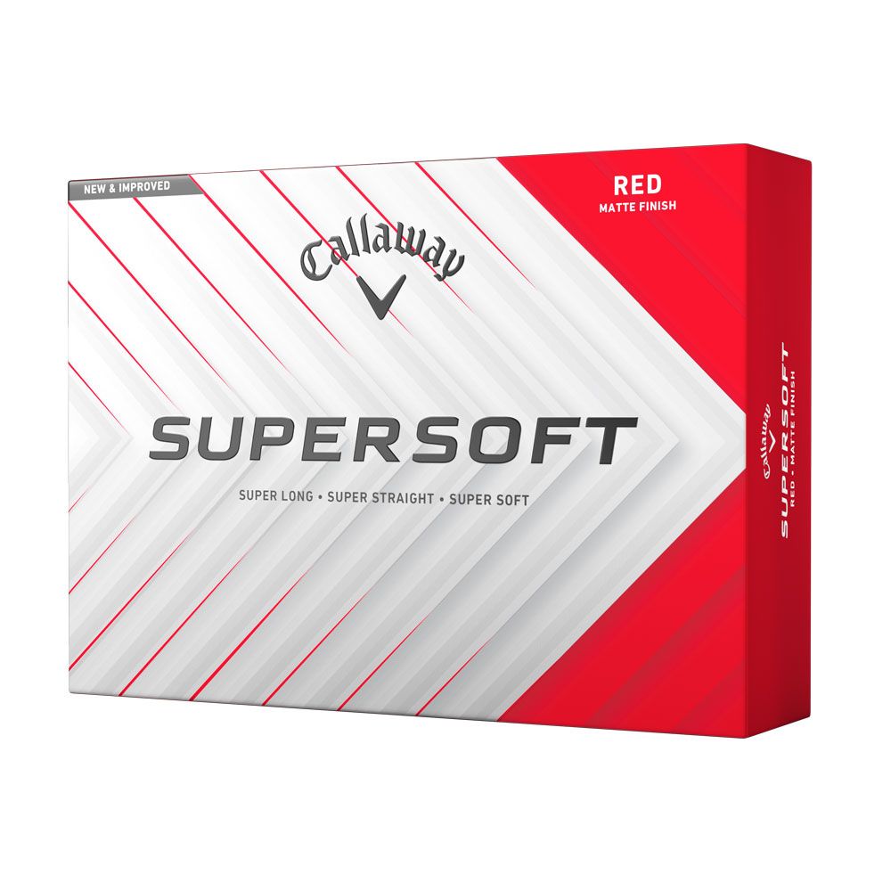 CALLAWAY Callaway Supersoft Red Dozen Golf Balls