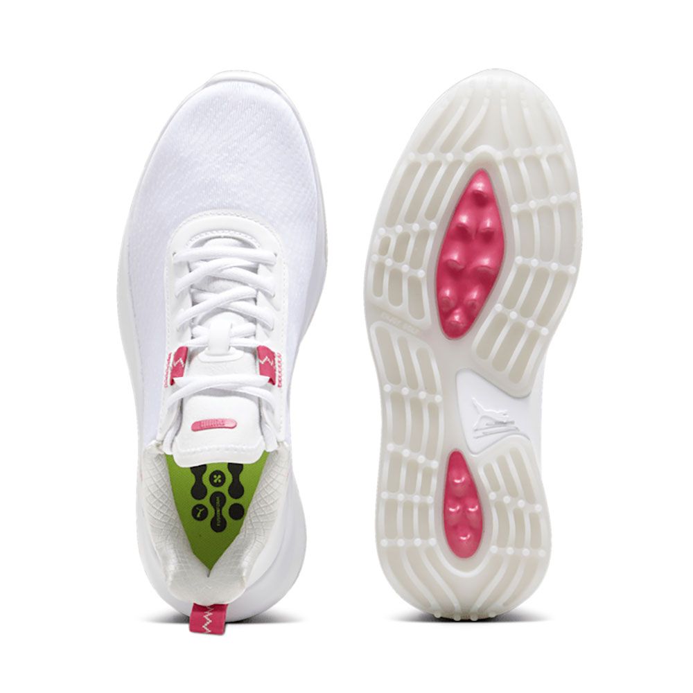 PUMA Puma Ladies Fusion Crush Golf Shoes - White/Rose 309735 01