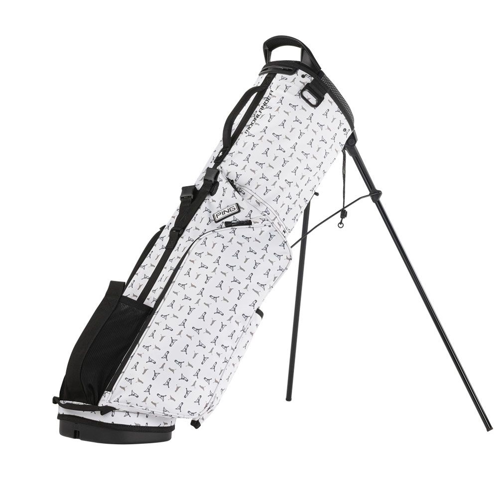 PING Ping Moonlander Stand Bag White Mr Ping 2025