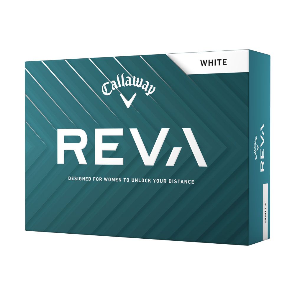 CALLAWAY Callaway Reva White Dozen Golf Balls