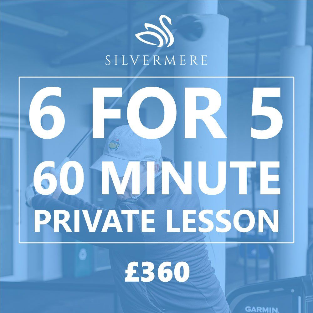 6 x 1 Hour Golf Lessons Voucher