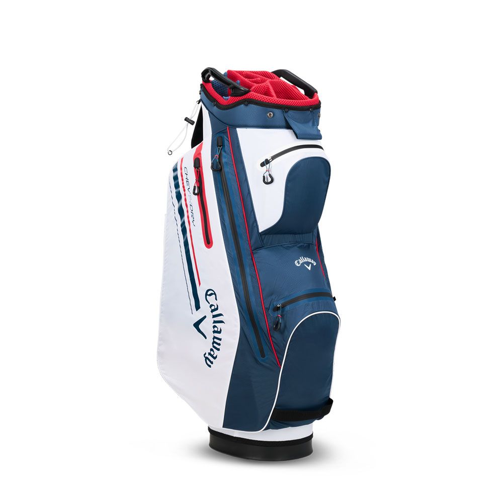 CALLAWAY Callaway Chev Dry 14 Cart Bag - NVY/WHT/RED 2024