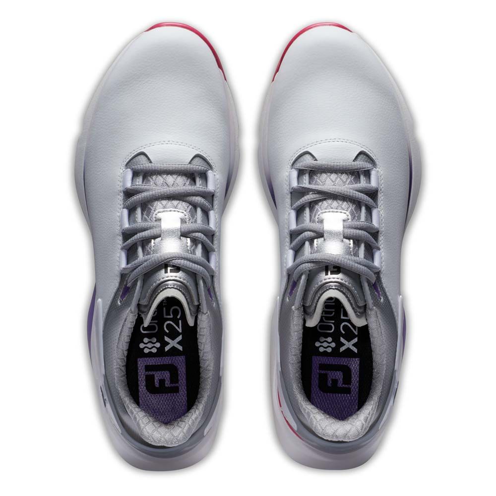 FOOTJOY Footjoy Ladies PRO SLX Golf Shoes White Silver 98196