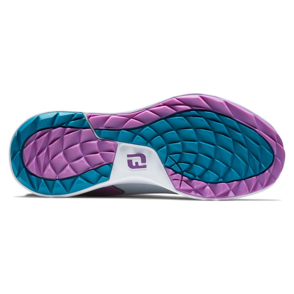 FOOTJOY Footjoy Ladies Performa Golf Shoes Grey Purple 99204