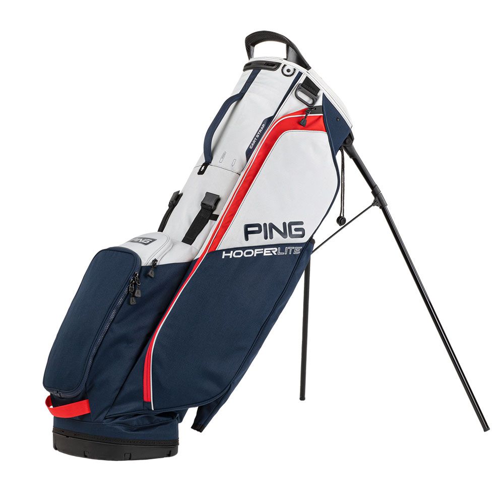 PING Ping HooferLITE Stand Bag Navy Platinum Red