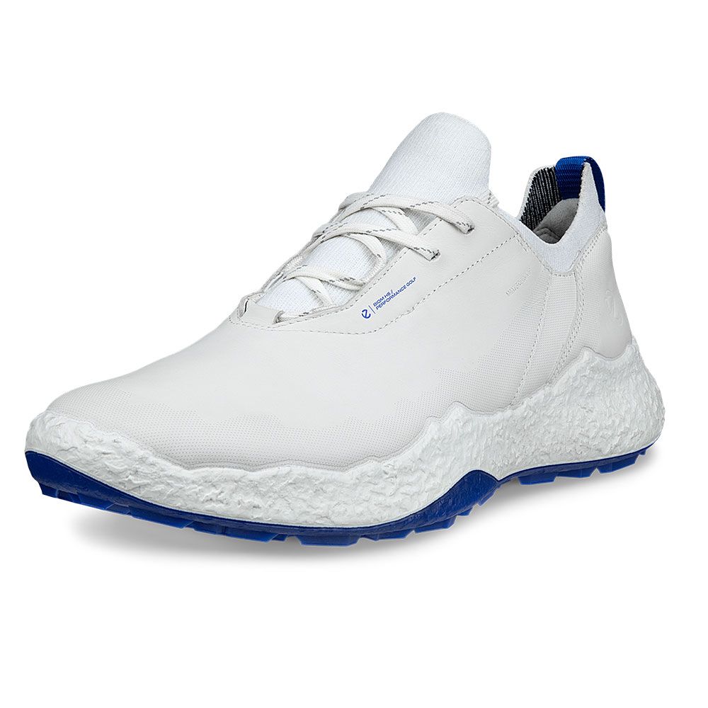 ECCO Ecco H5 Leather Golf Shoes White