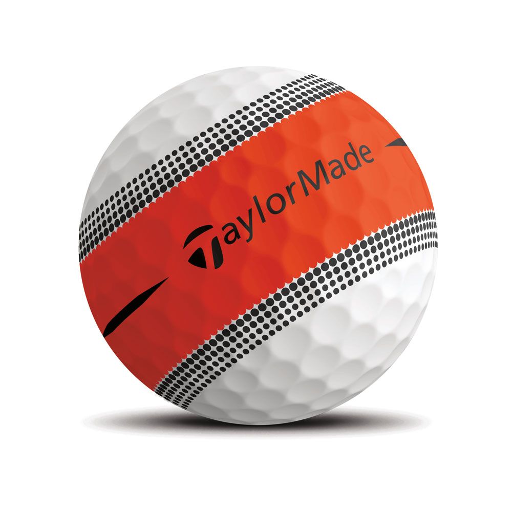 TAYLORMADE Taylormade Tour Response Stripe Orange Dozen Pack 2024